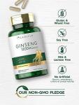 Carlyle Ginseng Extract Supplement | 120 Capsules | 1200mg | Pills for Men & Women | Non-GMO and Gluten Free