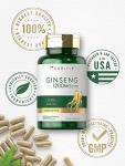 Carlyle Ginseng Extract Supplement | 120 Capsules | 1200mg | Pills for Men & Women | Non-GMO and Gluten Free