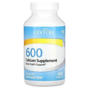 21st Century Calcium Supplement, 600 mg, 400 Count