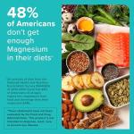 Qunol Magnesium Capsules 420mg, 100% DV, High Absorption Magnesium Supplement, Extra Strength, Bone and Muscle Health Supplement, 180 Count