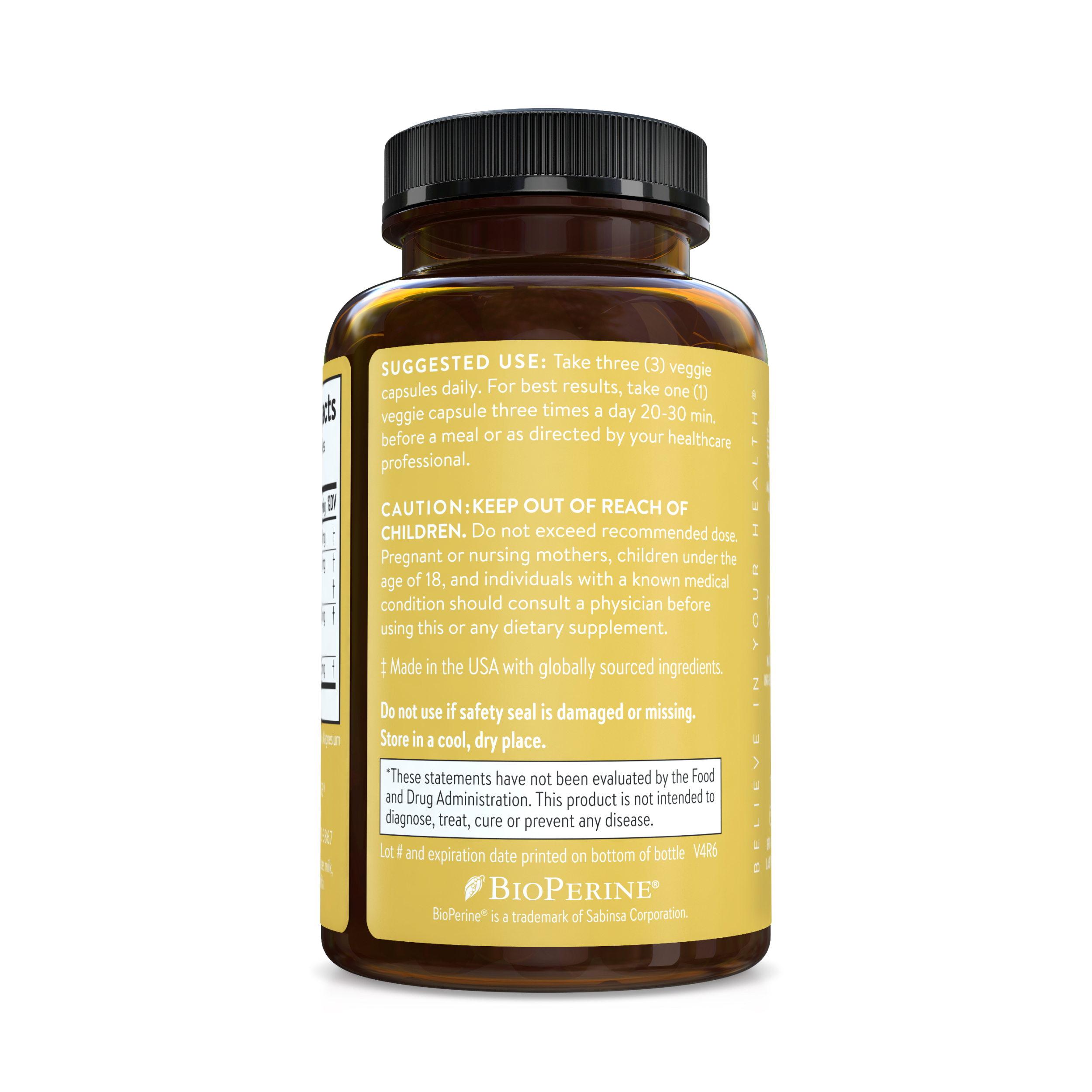 Turmeric Curcumin with Ginger & Black Pepper Extract
