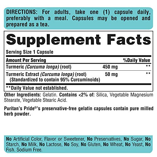 Turmeric Curcumin 500mg with Antioxidants - 360 ct