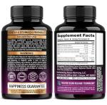 Iron Supplement for Women - Iron 65mg (Ferrous Sulfate 325mg) - Stomach Friendly | Slow Release Iron | High Absorption - Vitamins C, D3, B6, B12 & Folate - Iron Level & Energy Support - 60 Capsules