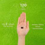 Korean Red Panax Ginseng Root Extract, 7,500mg Serving, 240 Softgels – 150mg Active Ginsenosides