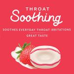 HALLS Throat Soothing (Previously HALLS Breezers) Creamy Strawberry Throat Drops, Economy Pack, 70 Drops