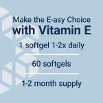 Life Extension Gamma E Mixed Tocopherols & Tocotrienols – Complete Vitamin E Spectrum, Antioxidant Protection – Non-GMO, Gluten-Free – 60 Softgels