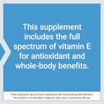 Life Extension Gamma E Mixed Tocopherols & Tocotrienols – Complete Vitamin E Spectrum, Antioxidant Protection – Non-GMO, Gluten-Free – 60 Softgels