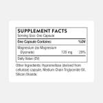 THORNE - Magnesium Glycinate - Support Restful Sleep, Muscle Relaxation, Heart Health, and Metabolism* - Chelated Magnesium Capsules - 90 Servings