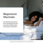 THORNE - Magnesium Glycinate - Support Restful Sleep, Muscle Relaxation, Heart Health, and Metabolism* - Chelated Magnesium Capsules - 90 Servings