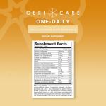 One-Daily Multivitamins with Minerals for Men & Women (100 Tablets) by GeriCare| High-Potency Multi-Vitamin & Multimineral Dietary Supplement for Immunity, Energy| Complete Daily Nutritional Support