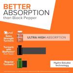 Qunol Turmeric Curcumin Supplement, 1000mg with Ultra High Absorption, for Joint Support, Extra Strength Capsules, 150 Count
