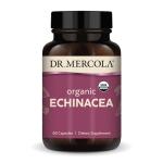 Dr. Mercola Organic Echinacea, 30 Servings (60 Capsules), Dietary Supplement, Supports Immune Health, Non-GMO, Certified USDA Organic