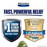 Mucinex FastMax Cold Flu Sore Throat Relief Liquid Fluid Ounce, 6 Fl Oz