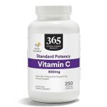 365 by Whole Foods Market, Standard Potency Vitamin C 500mg, Vegan, 250 Tablets