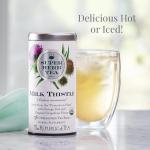 The Republic of Tea - Organic Milk Thistle SuperHerb Tea Tin, 36 Herbal Tea Bags, Naturally Caffeine-Free