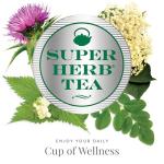 The Republic of Tea - Organic Milk Thistle SuperHerb Tea Tin, 36 Herbal Tea Bags, Naturally Caffeine-Free