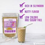 XPRS Nutra Organic Milk Thistle Seed Powder - Premium Milk Thistle Powder Rich in Silymarin and Antioxidants - Milk Thistle Seeds Support Liver Health - Vegan Friendly Milk Thistle Organic (16 Ounce)