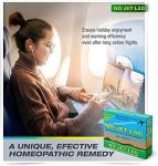 Miers Laboratories No Jet Lag Homeopathic Jet Lag Remedy (1 Pack, 32 Chewable Tablets), Travel Must Have, Flight Essential for Jet Lag Relief, Plant-Based.