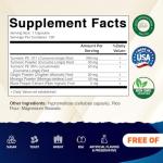 Vitamatic Turmeric Curcumin Supplement (10:1 Equivalent 3000 mg Per Serving, Made with 95% Curcuminoids, Black Pepper, Ginger, Moringa) 120 Vegetable Capsules, Non-GMO, Gluten Free (120 Capsules)