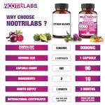 All-in-1 8000mg Highest Potency Milk Thistle NAC BeetRoot Artichoke Dandelion Root - Liver Health Support, Cleanse Detox & Repair, Antioxidant, Plus TUDCA Choline and Ginger - 90 Vegan Capsules