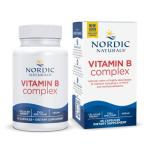 Nordic Naturals Vitamin B Complex - 45 Capsules Thiamine, Riboflavin, Niacin, B6 & B12, Folate, Biotin, Pantothenic Acid Heart Brain Health, Energy, Metabolism Non-GMO Servings
