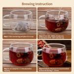 Kidney Tea Formula Ginseng Six Treasure Tea - Natural Chinese Traditional Herbal Ginseng Five Treasures Kidney Detox Cleanse Teabag For Men Women (30 Bags/1 Pack)