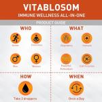 Liposomal Vitamin C 2000mg Liquid for Adults, High Absorption VIT C, Maximize Vitamin C, for Immune System & Antioxidant, 60ML (2 Bottles)