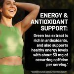 NatureWise Green Tea Extract Capsules 1000 mg - 50% EGCG & 98% Polyphenols - Extra Strength Green Tea Pills - Antioxidants for Heart Health & Energy - Vegan, Non-GMO - 90 Count[45-Day Supply]