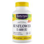 Healthy Origins Sunflower Vitamin E-400 IU (Non-GMO, Gluten Free, Soy Free, Hair Support, Nail Support, Skin Support, Cardiovascular Support), 120 Softgels