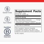 Metagenics Milk Thistle Extract - Liver Health Support* - Milk Thistle Seed Extract - Antioxidants Supplement* - Liver Maintenance* - Non-GMO, Gluten-Free & Vegetarian - 90 Tablets