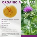 Milk Thistle Supplement for Liver Cleanse Detox & Repair, Liver Detox Drops with Organic Milk Thistle Seed, Artichoke Extract, Dandelion, Turmeric and Vegan, Non-GMO, Gluten-Free (2 Pack, 1 Fl Oz)