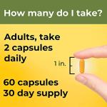 Nature Made Extra Strength Turmeric Curcumin with Black Pepper, 1000mg extract (950mg Curcuminoids) per serving, Supports Healthy Inflammation Response, 60 Vegetarian Capsules, 30 Day Supply