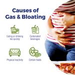 Boiron Gasalia Tablets for Relief from Gas Pressure, Abdominal Pain, Bloating, and Discomfort - 60 Count