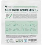 Jade Leaf Matcha Organic Matcha + Green Tea Bags - Traditional - Ceremonial Matcha + Whole Leaf Sencha - Authentic Japanese Origin (35 Pyramid Sachets)