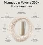 BIOptimizers Magnesium Breakthrough Supplement 4.0-7 Forms of Mg: Glycinate, Malate, Citrate, and More - Natural Support for Sleep and Cognitive Function - 60 Capsules- Calming Vitamins Complex