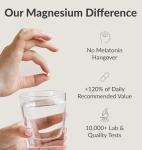 BIOptimizers Magnesium Breakthrough Supplement 4.0-7 Forms of Mg: Glycinate, Malate, Citrate, and More - Natural Support for Sleep and Cognitive Function - 60 Capsules- Calming Vitamins Complex