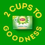 Lipton Decaffeinated Green Tea Bags, Unsweetened Teabags for Decaf Hot Tea or Decaf Iced Tea with Flavonoids, 40 Total Tea Bags