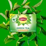 Lipton Decaffeinated Green Tea Bags, Unsweetened Teabags for Decaf Hot Tea or Decaf Iced Tea with Flavonoids, 40 Total Tea Bags