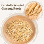 FullChea - Ginseng Tea bags, 60 Teabags - Pure Ginseng Root Tea - Caffeine-Free - Non-GMO