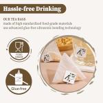 FullChea - Ginseng Tea bags, 60 Teabags - Pure Ginseng Root Tea - Caffeine-Free - Non-GMO