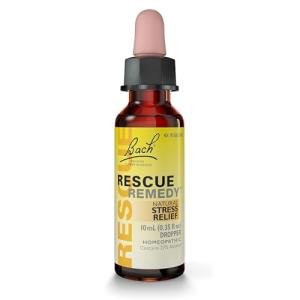 Rescue Remedy Dropper, 10mL - Natural Homeopathic Stress Relief