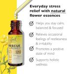 Rescue Remedy Dropper, 10mL - Natural Homeopathic Stress Relief