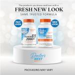 Doctors BEST Vitamin D3 2000 IU, Supports Heart, Bones, & Immunity, Non-GMO, Gluten Free, Soy Free 180 Softgels