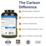 Carlson - Vitamin D3, 2000 IU (50 mcg), Bone & Immune Health, Vitamin D Supplements, Cholecalciferol Supplement, Gluten Free Vitamin D Capsules, 360 Softgels