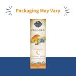 Garden of Life Organics Vitamin C Spray for Kids and Adults - Orange Tangerine, Vitamin C Supplement, Antioxidant for Immune Support and Skin Health, 2 fl oz Liquid Drops