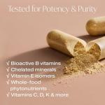 Designs for Beauty The Foundation of You - Women’s Multivitamin Supplement, 120 Count - with Vitamin D, Vitamin C, Folate, Tocotrienols, Lutein, Broccoli Seed, and Zinc