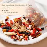 Kidney Tea Formula Ginseng Eight Treasure, Ginseng-Infused Eight Treasure Tea Bags, Red Date Wolfberry Mulberry Herbal Beverage for Women & Men, Natural Ingredients - 20bags (1)