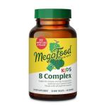 MegaFood Kids B Complex - B Complex Vitamin Supplement, 8 B Vitamins - Vitamin B6, Vitamin B12, Folate, Biotin & More, Supports Cellular Energy Production, Vegetarian, Gluten Free – 30 Mini Tablets