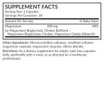 Futurebiotics Magnesium Glycinate 200 MG per Serving Chelated for High Absorption, Gentle On Stomach, Non-GMO, 60 Vegetarian Capsules