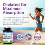 Innate Vitality Magnesium Glycinate 500mg | 70mg Elemental Magnesium Supplement- High Absorption, Non Buffered, Non-GMO & No Gluten - Nerve, Muscle, Bone Health - 120 Vegan Capsules Magnesio